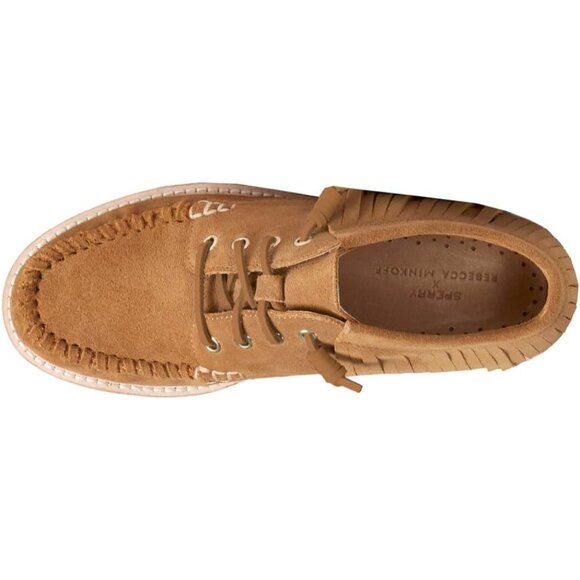 Sperry Womens X Rebecca Minkoff Suede Fringe Fashion Boot Moccasin STS87070 Sz 7 - Picture 3 of 6